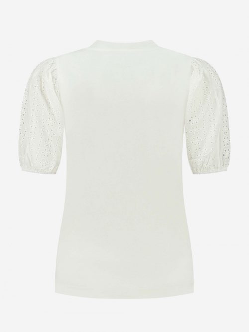 Kate Moss x Nikkie t-shirt met pofmouwen Modern