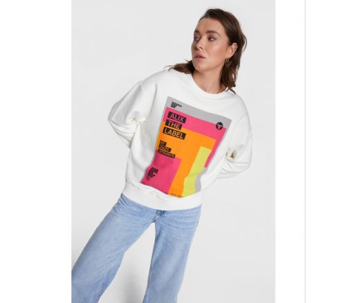 Alix the Label sweater met grafische print