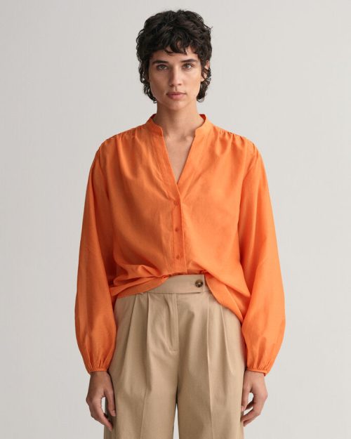 Gant blouse van katoen/zijde