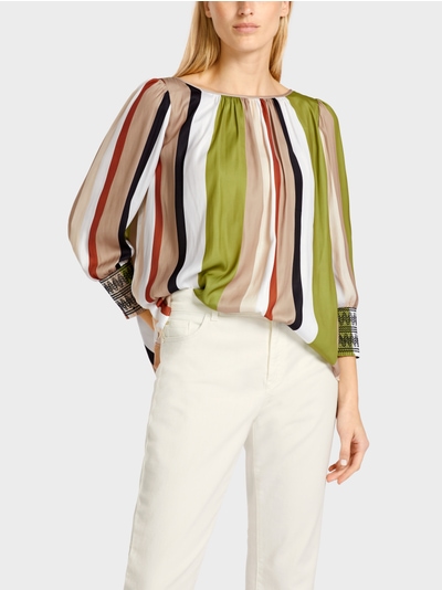 Marc Cain Collections gestreepte blouse