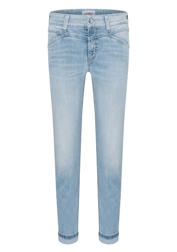 Cambio jeans Parla seam crop
