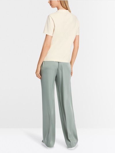 Marc Cain Collections shirt met strasdetails